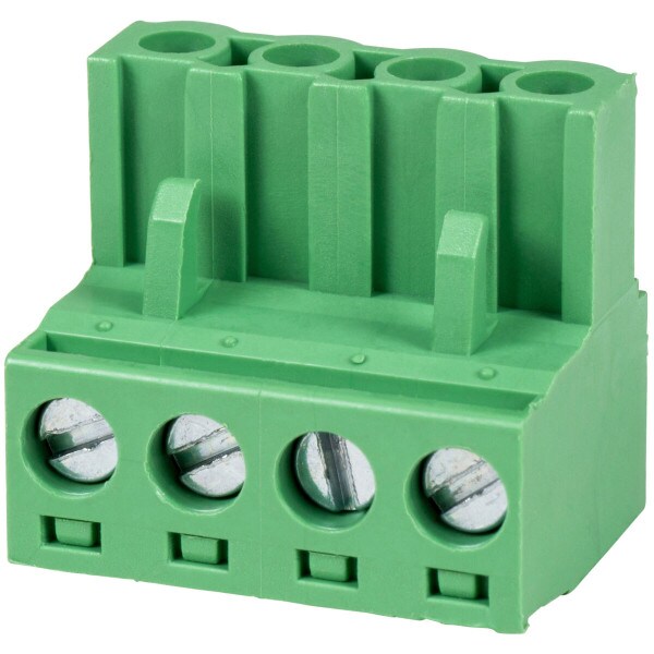 Main product image for Phoenix Type Connector 4-Pole 5mm Pitch 4-Pack 091-372